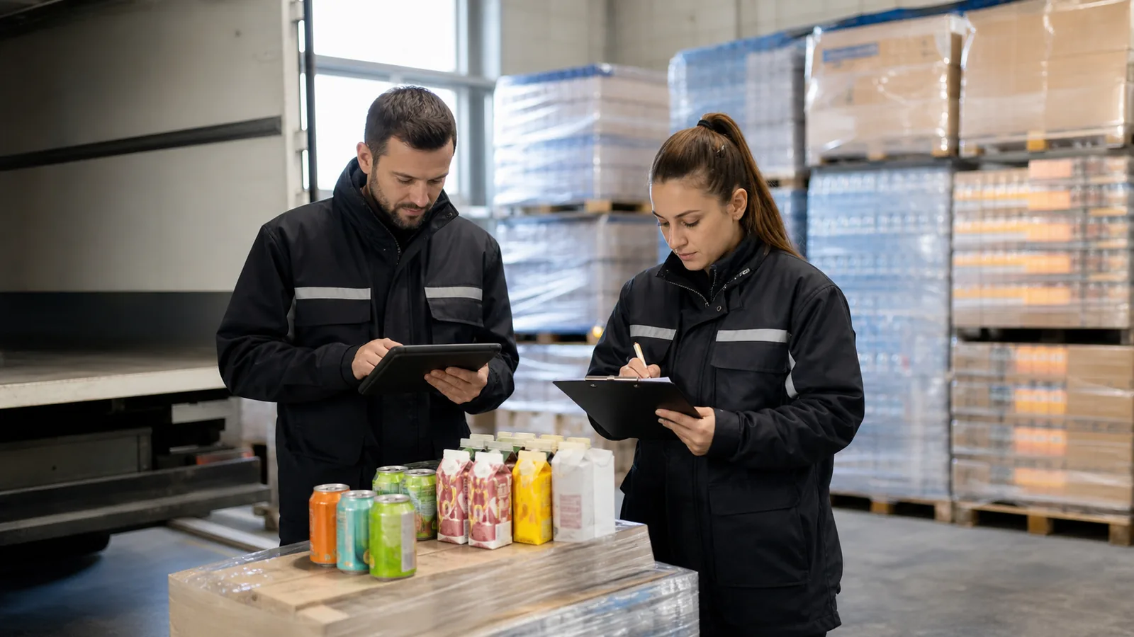 Пробная оптовая партия китайских напитков готовится к продаже в России